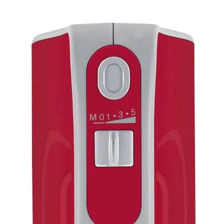 Bosch Batidora de mano Styline Colour MFQ40303 Rojo/Plata 500 W